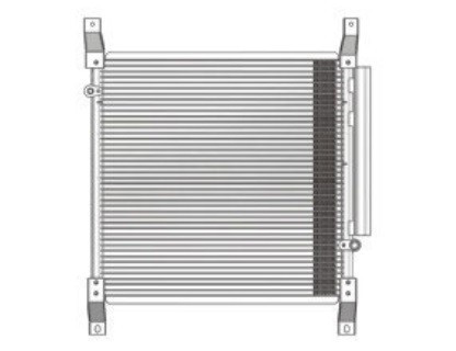 Car air conditioning condenser for SUZUKI APV05