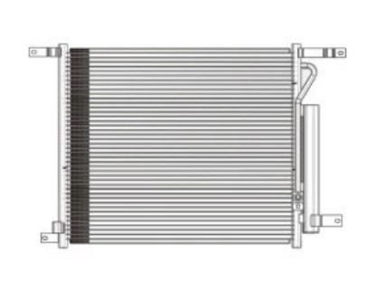 Car air conditioning ac condenser for CHEVROLET AVEO 09-11 96962098