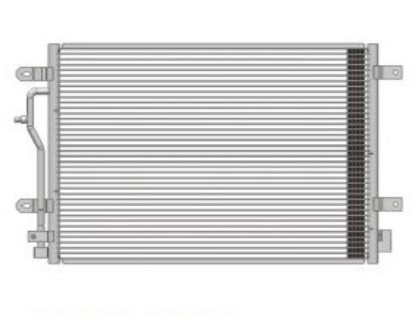 AUDI A4 00-02 A6 01- car air conditioner condenser