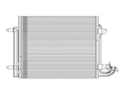 AUDI VW TOURAN 03 car air conditioner condenser