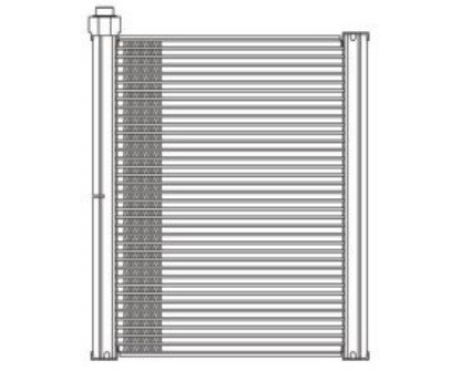 MITSUBISHI air conditioner evaporator cooling coil